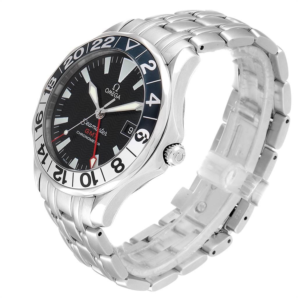 Omega Seamaster GMT 50th Anniversary Steel Men's Watch 2234.50.00 For Sale 1