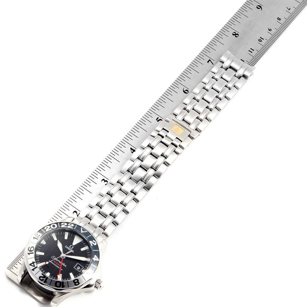 Omega Seamaster GMT 50th Anniversary Steel Men's Watch 2234.50.00 For Sale 5