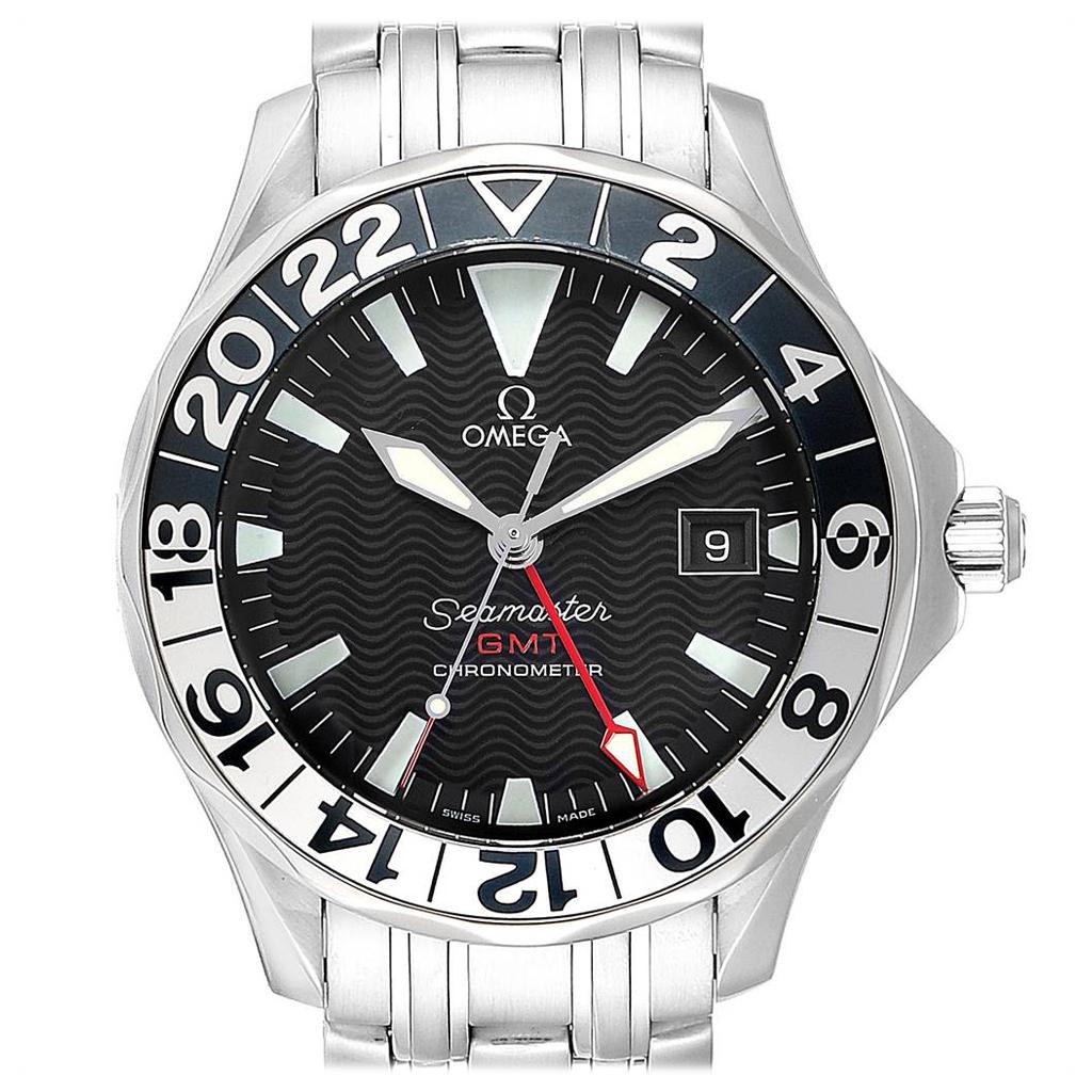 Omega Seamaster GMT 50th Anniversary Steel Men's Watch 2234.50.00 For Sale