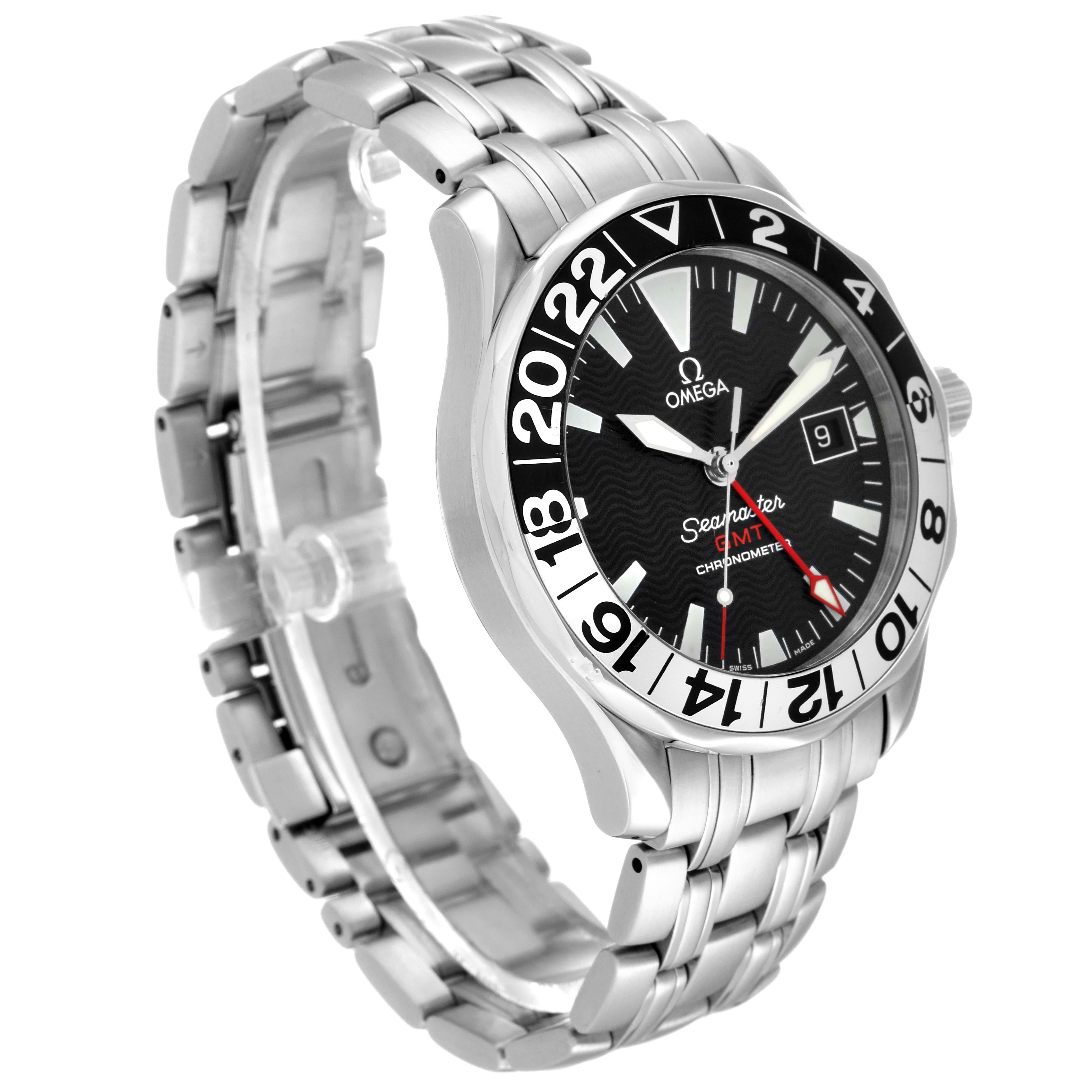 Omega Seamaster GMT 50th Anniversary Orologio da Uomo in Acciaio 2534.50.00 In condizioni buone a Atlanta, GA
