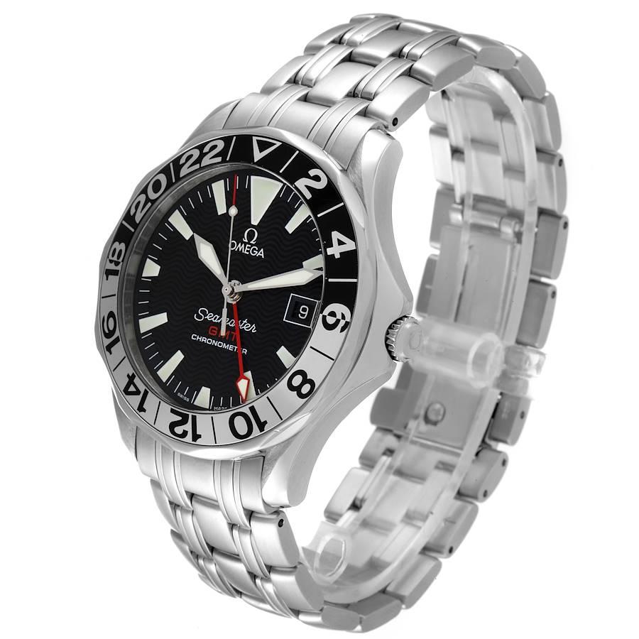 Omega Seamaster GMT 50. Jahrestag Stahl-Herrenuhr 2534.50.00 im Angebot 1