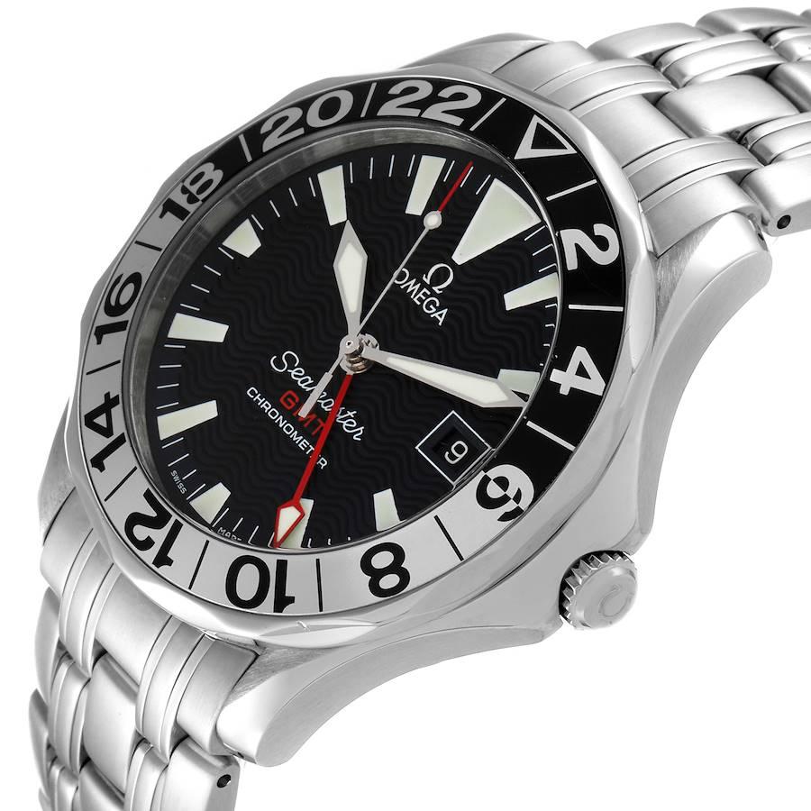 Omega Seamaster GMT 50. Jahrestag Stahl-Herrenuhr 2534.50.00 im Angebot 2
