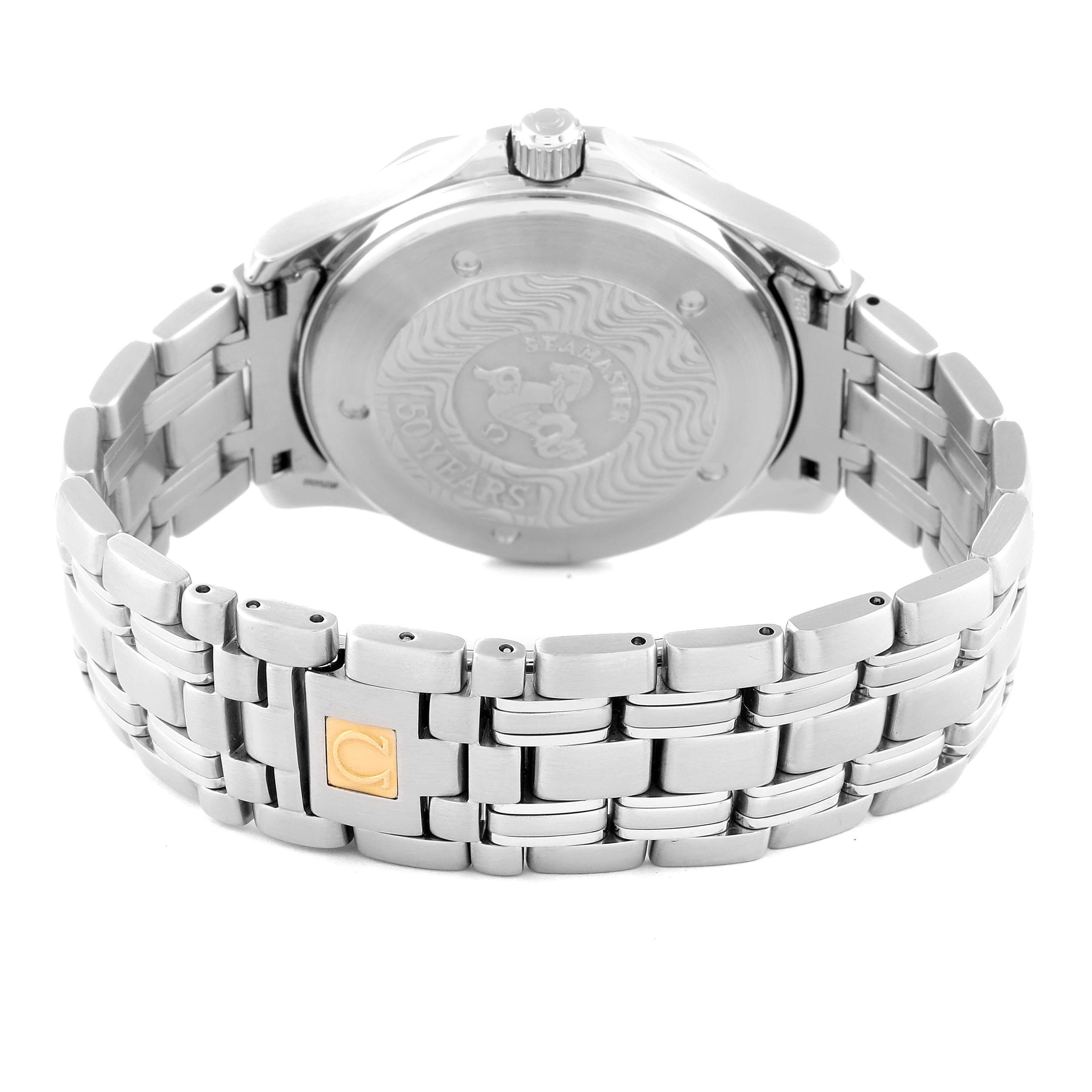 Omega Seamaster GMT 50th Anniversary Orologio da Uomo in Acciaio 2534.50.00 4