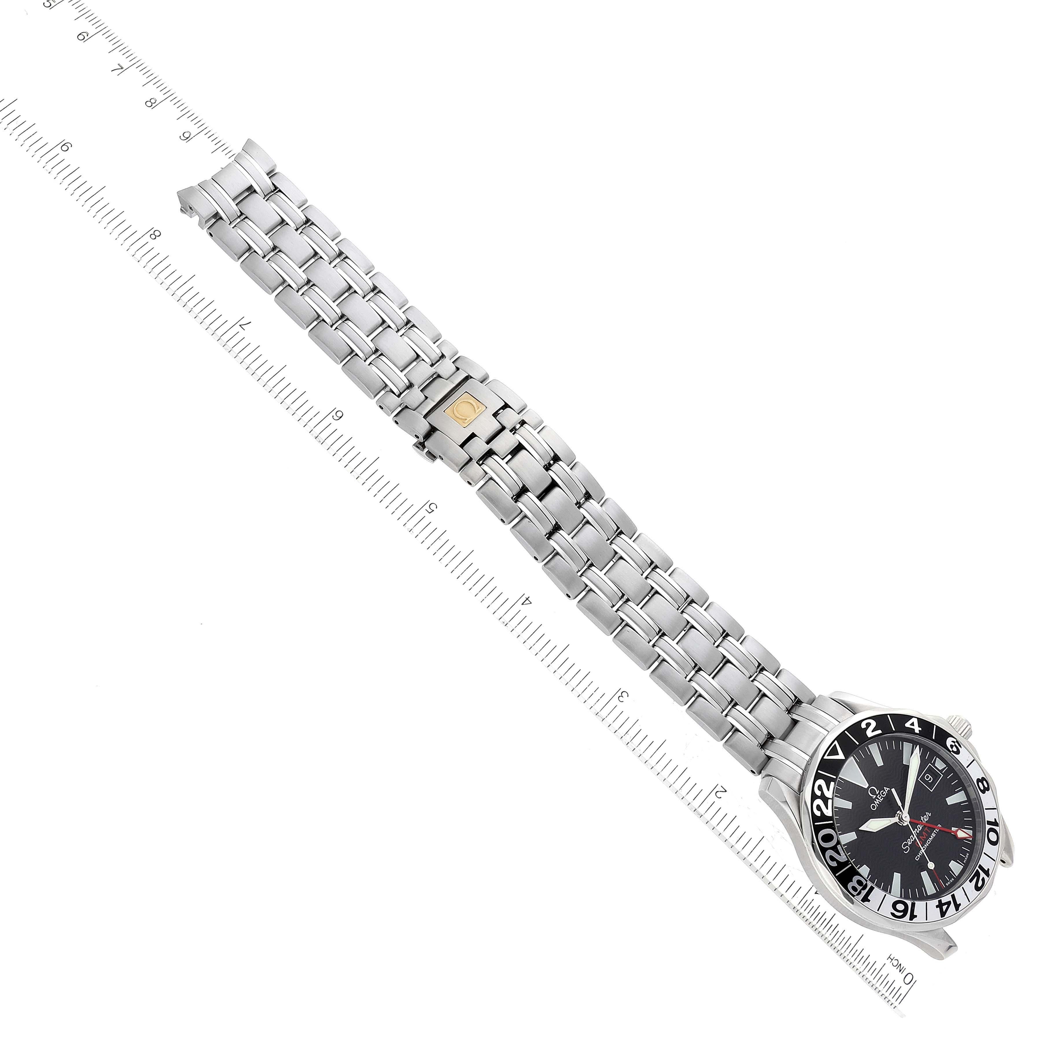 Omega Seamaster GMT 50th Anniversary Orologio da Uomo in Acciaio 2534.50.00 5