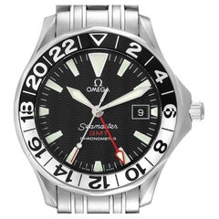 Used Omega Seamaster GMT 50th Anniversary Steel Mens Watch 2534.50.00