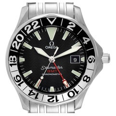 Omega Seamaster GMT 50. Jahrestag Stahl-Herrenuhr 2534.50.00