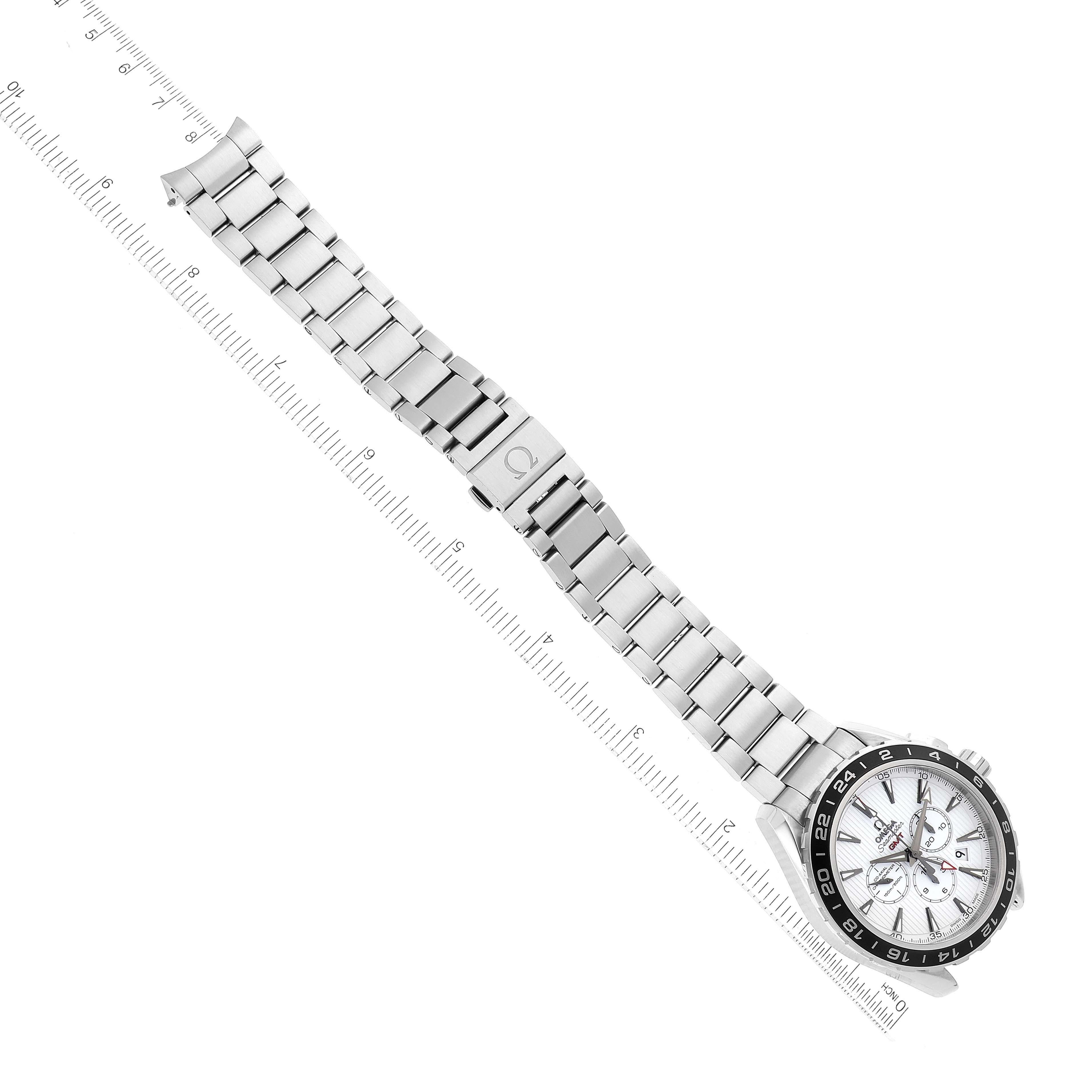 Omega Seamaster GMT Cronografo Uomo in Acciaio 231.10.44.52.04.001 Box Card 7