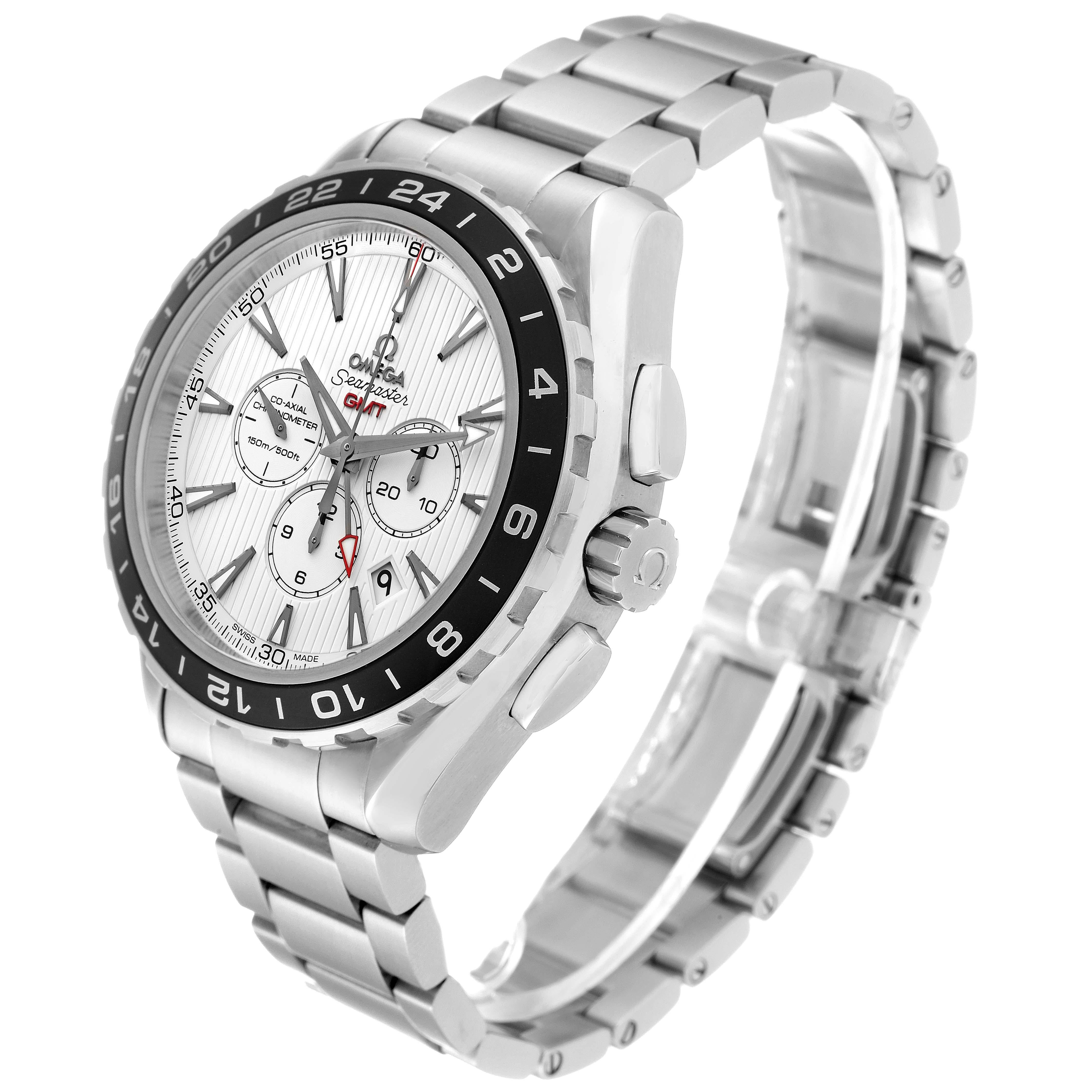 Omega Seamaster GMT Cronografo Uomo in Acciaio 231.10.44.52.04.001 Box Card 3