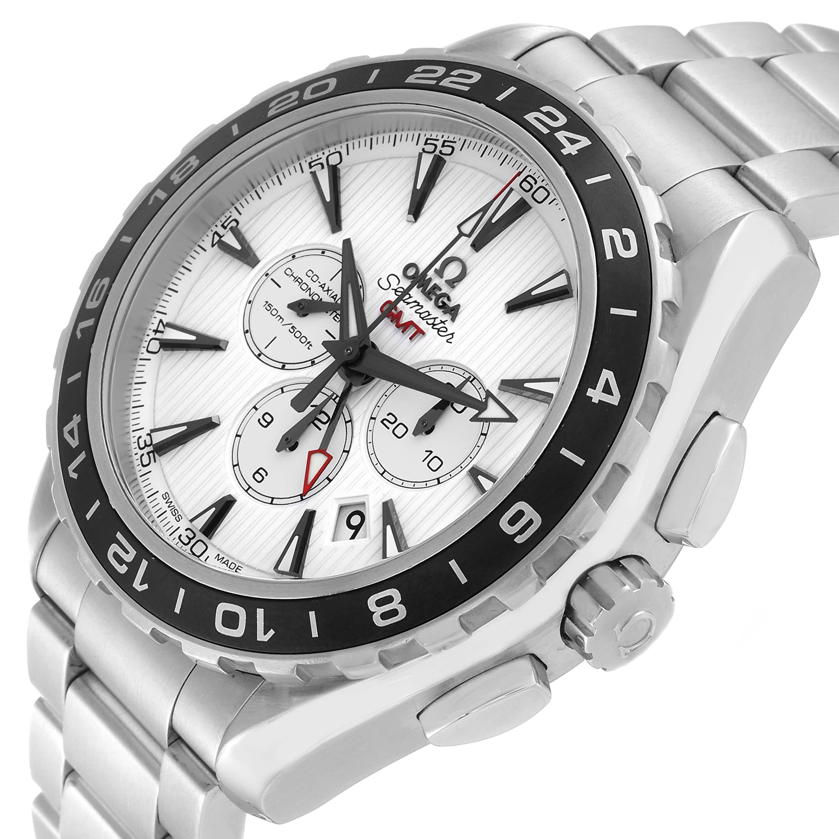 Omega Seamaster GMT Cronografo Uomo in Acciaio 231.10.44.52.04.001 Box Card 2