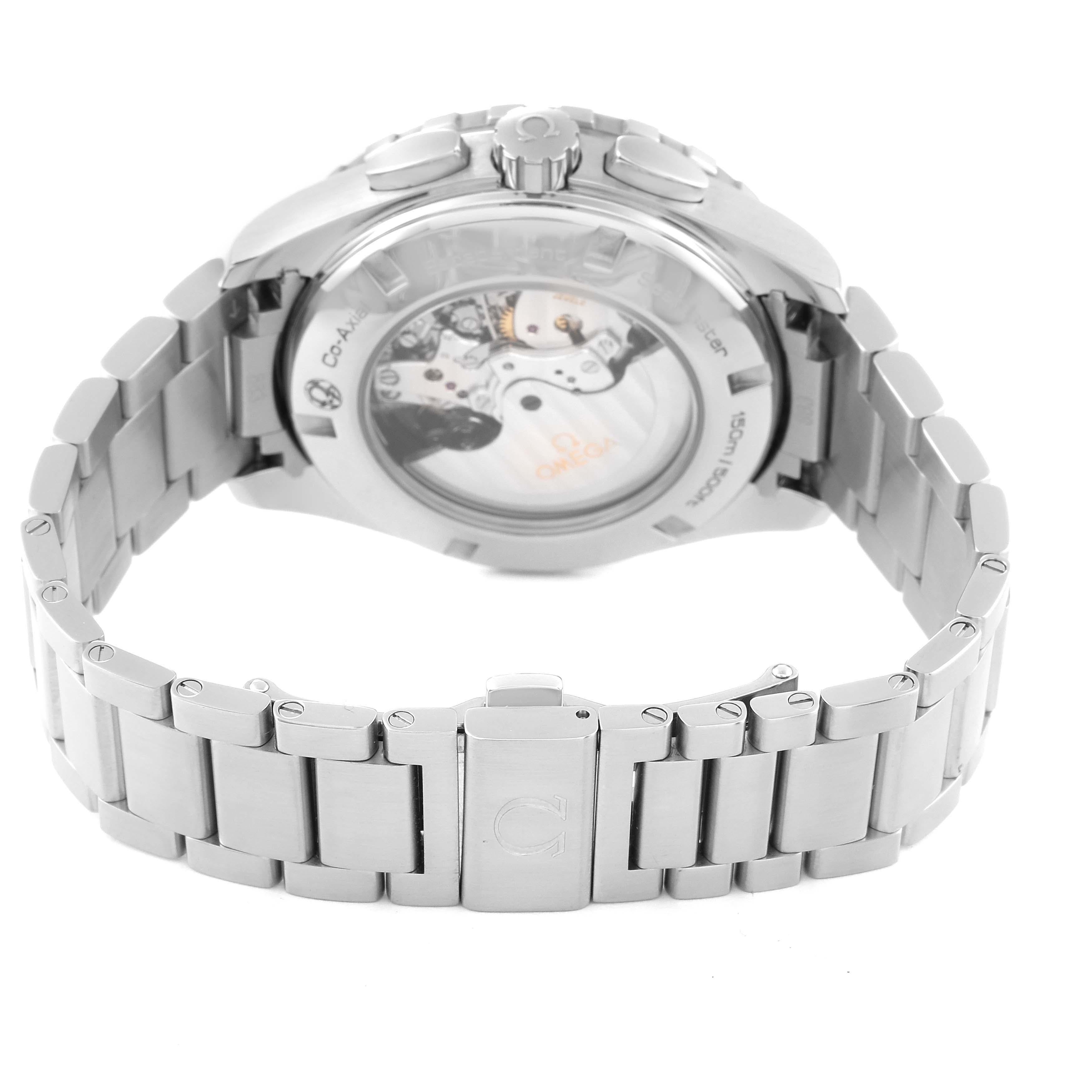 Omega Seamaster GMT Cronografo Uomo in Acciaio 231.10.44.52.04.001 Box Card 4