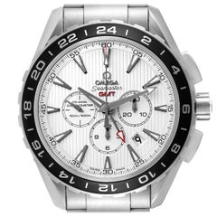 Omega Seamaster GMT Cronografo Uomo in Acciaio 231.10.44.52.04.001 Box Card