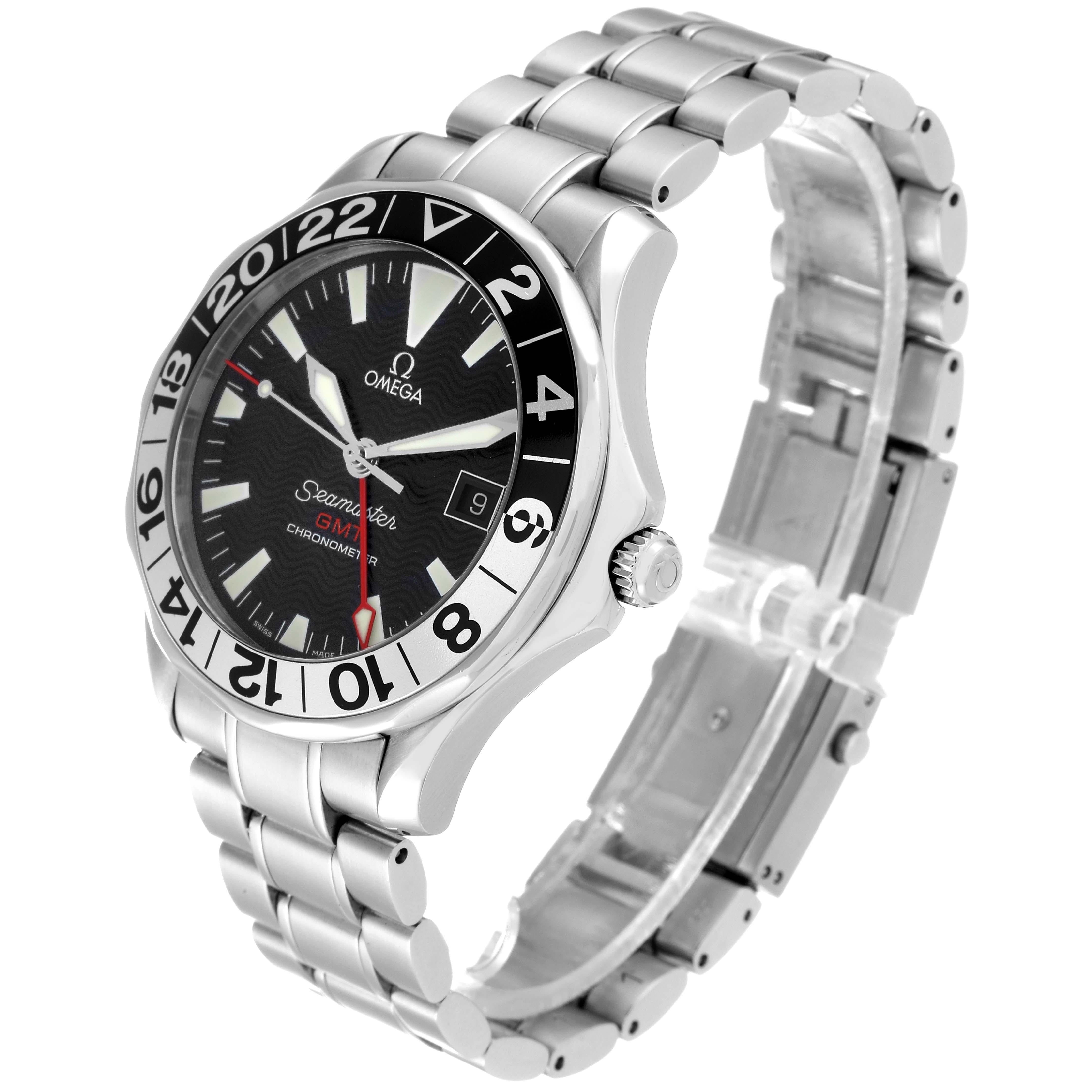Omega Seamaster GMT Gerry Lopez Limited Edition Steel Mens Watch 2536.50.00 Card 2