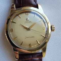 Omega Seamaster GX 6267 Gold Capped 35mm Mens 1950s Bumper Automatic RA720