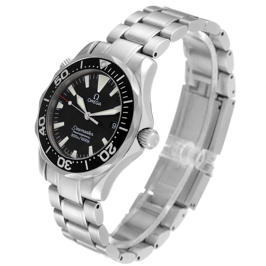 Men's Omega Seamaster James Bond Black Dial Watch 2262.50.00