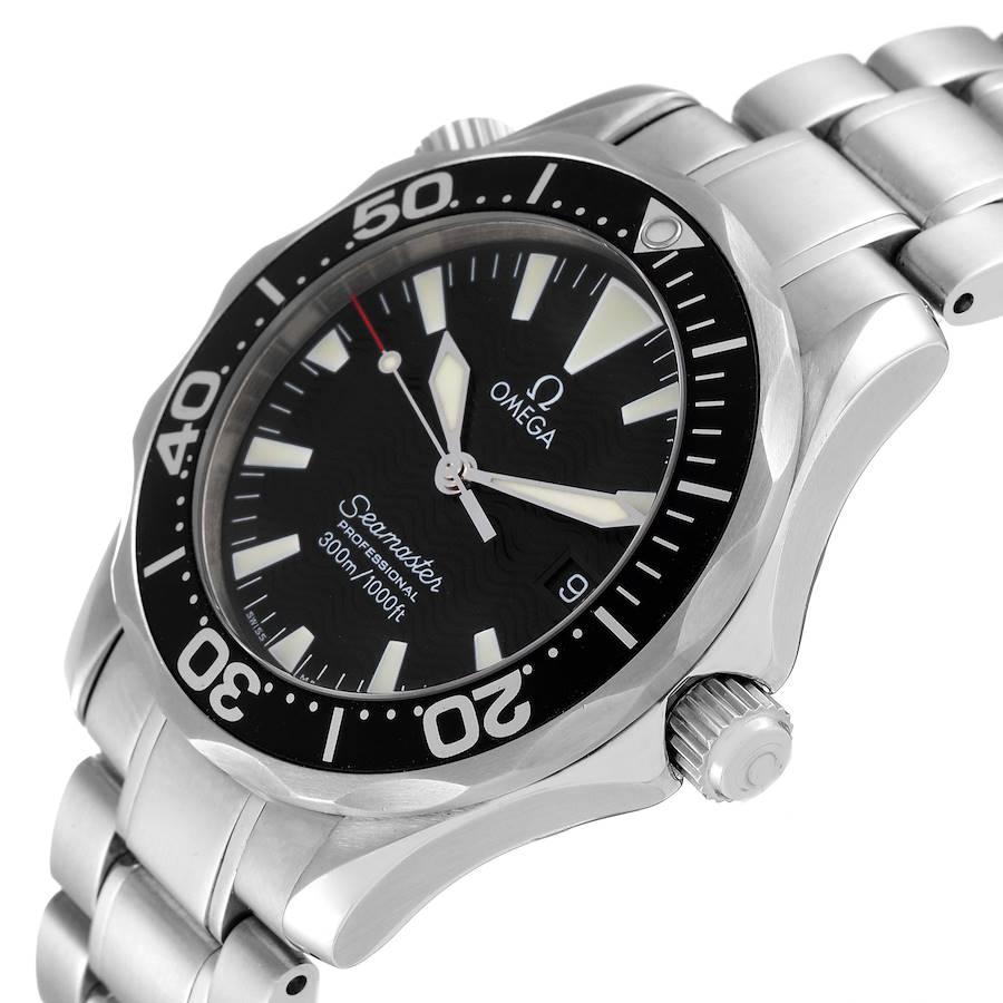 Omega Seamaster James Bond Black Dial Watch 2262.50.00 1