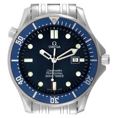 Omega Seamaster James Bond Blue Dial Steel Watch 2541.80.00