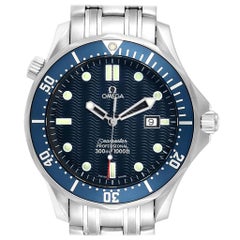 Omega Seamaster James Bond Blue Dial Steel Watch 2541.80.00
