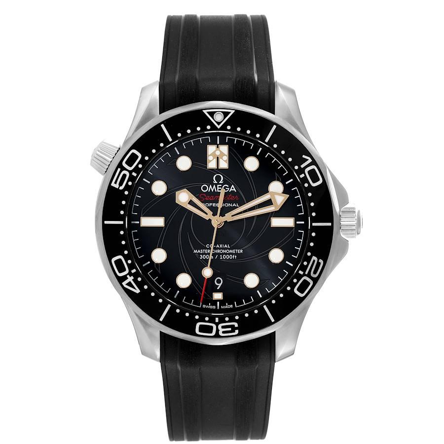 Omega Seamaster James Bond Limited Mens Watch 210.22.42.20.01.004 Box Card. Automatic Self-winding movement with Co-Axial escapement. Certified Master Chronometer, approved by METAS, resistant to magnetic fields reaching 15,000 gauss. Free