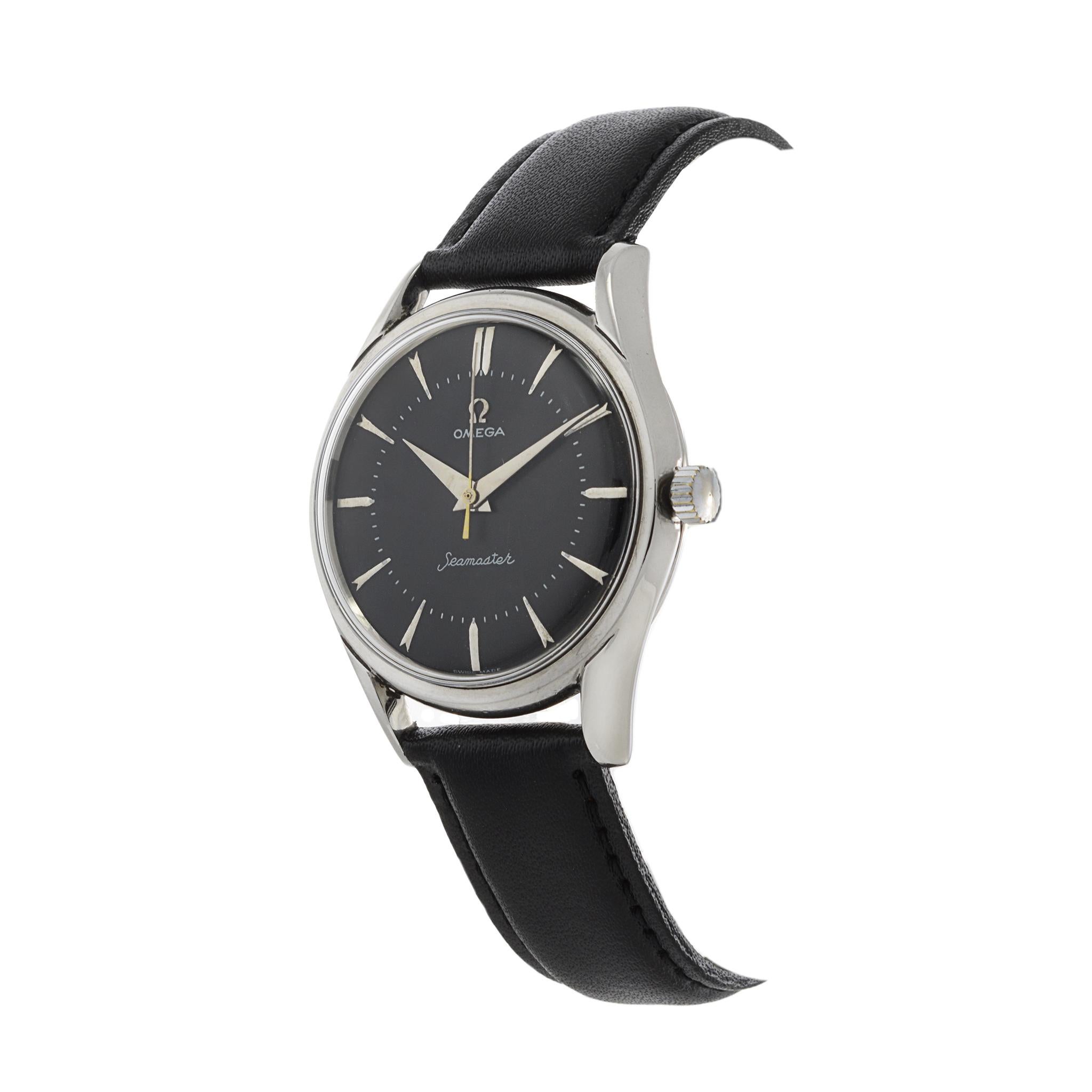 Rétro Omega Seamaster Jumbo Calatrava 36 mm à remontage manuel