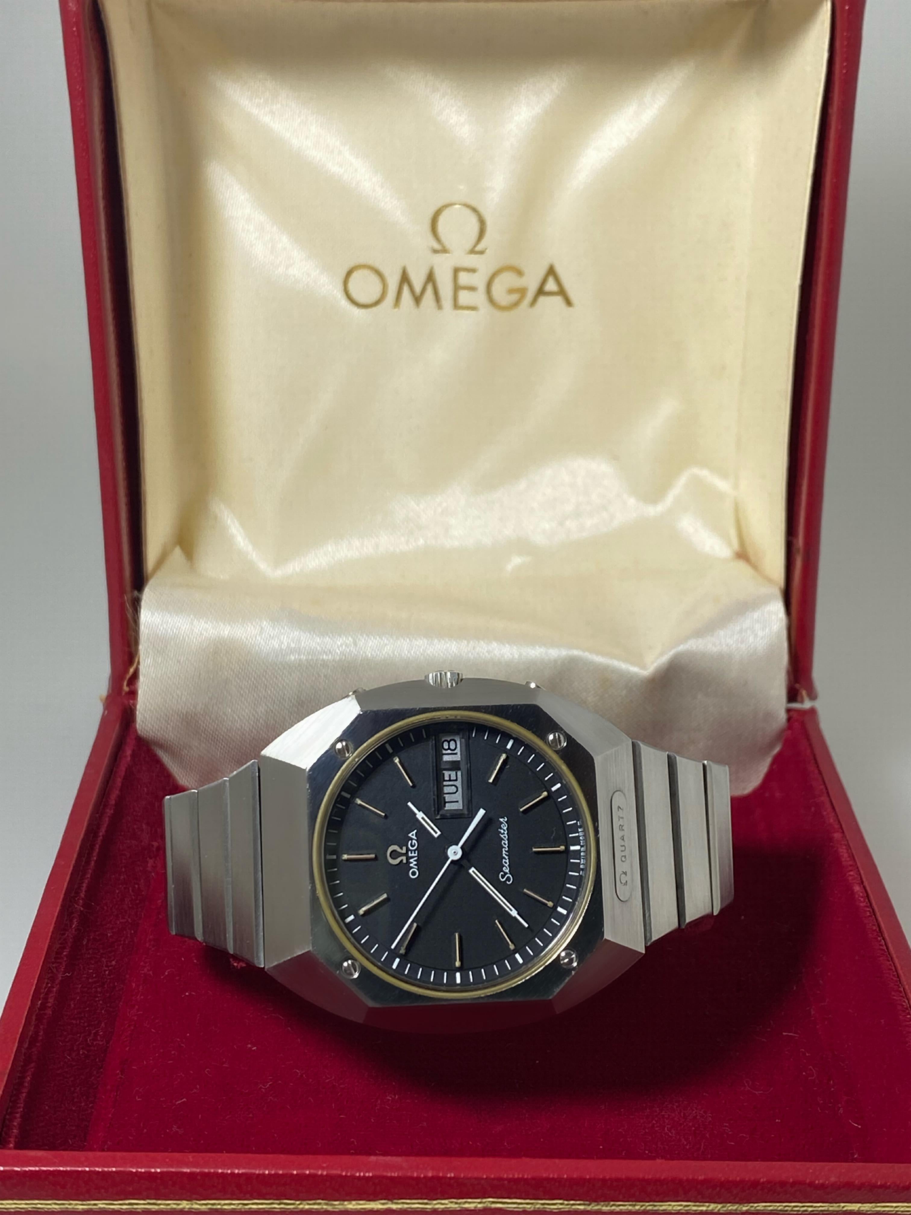 Omega Seamaster Mariner  Day Date Cal 1310 Watch. Box, Papers, Links 1