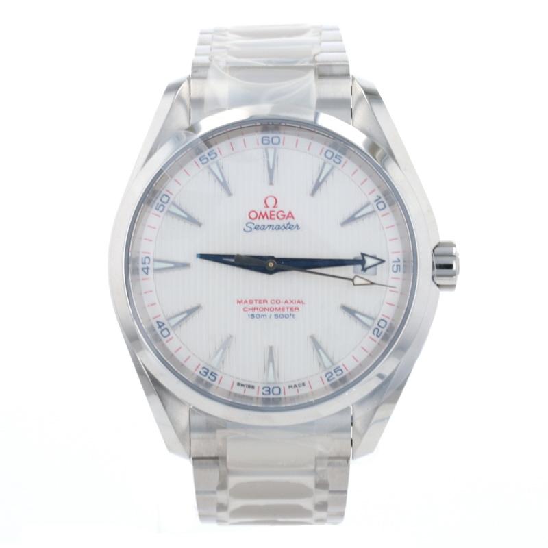 This is an authentic Omega wristwatch. The watch comes with a one-year warranty along with the original boxes and papers.

Brand: Omega Seamaster Master Co-Axial
Model Number: 231.10.42.21.02.004
Metal Content: Stainless Steel
Dial Color: