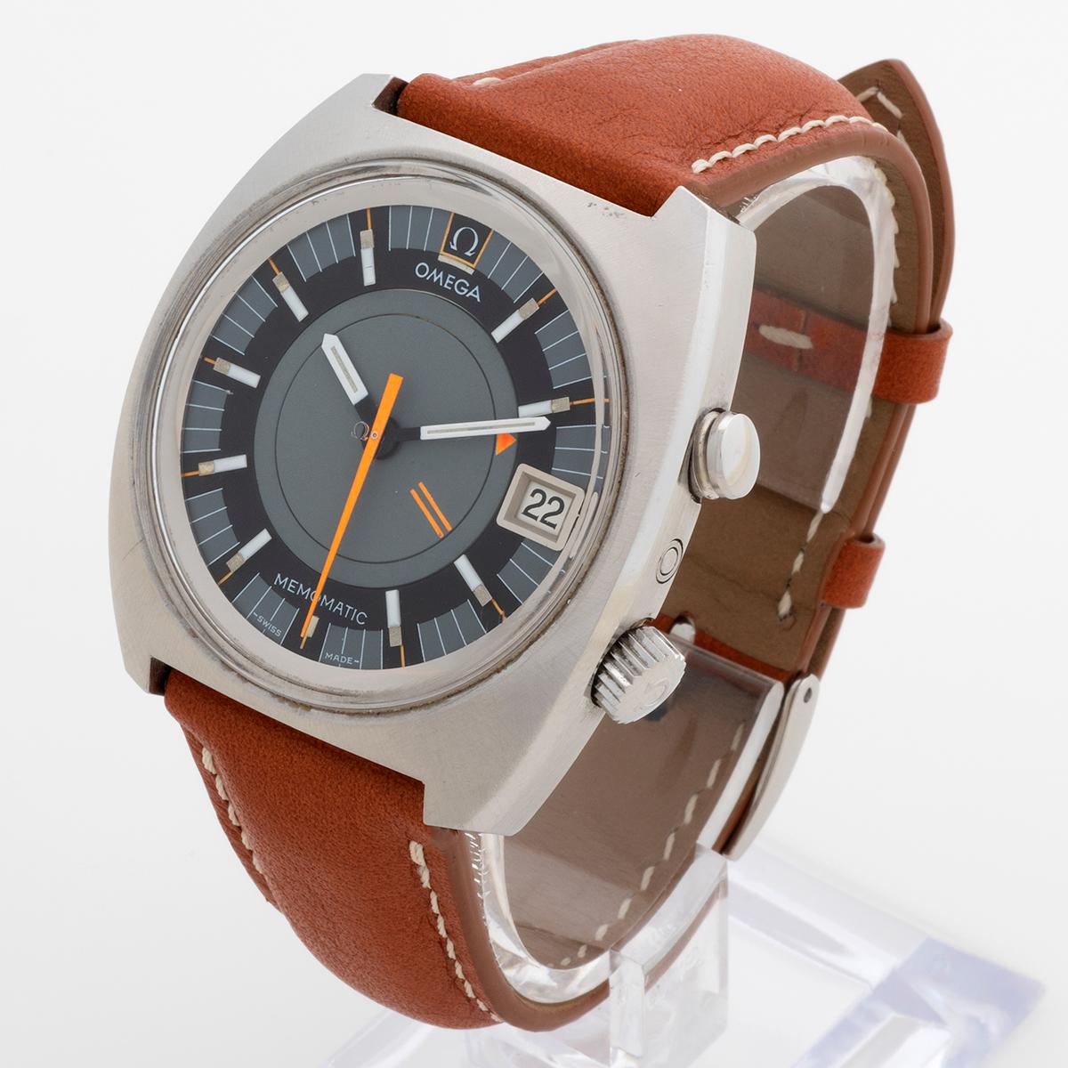 Omega Seamaster Memomatic Ref 166.072, Kaliber 980 Auto Uhrwerk, Jahr 1970 im Zustand „Gut“ im Angebot in Canterbury, England