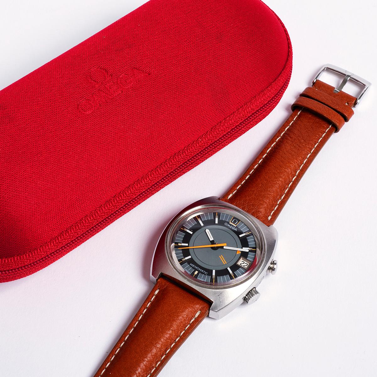 Omega Seamaster Memomatic Ref 166.072, Kaliber 980 Auto Uhrwerk, Jahr 1970 im Angebot 1