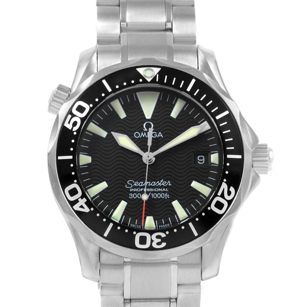 Omega Seamaster Midsize 36 Black Dial Steel Men's Watch 2262.50.00 1