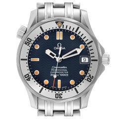 Omega Seamaster Midsize 36 Blue Dial Steel Mens Watch 2552.80.00