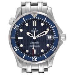 Omega Seamaster Midsize Blue Dial Steel Herrenuhr 2551.80.00 Karte