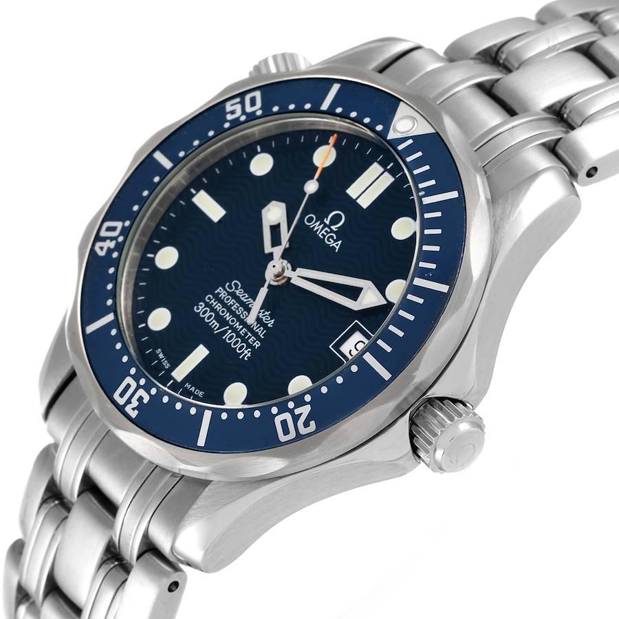 Omega Seamaster Midsize Blue Dial Steel Mens Watch 2551.80.00 1