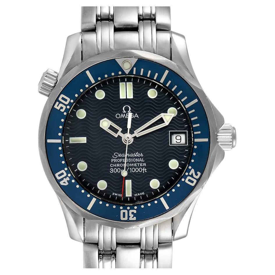 Omega Seamaster Midsize Blue Dial Steel 