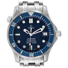 Omega Seamaster Midsize Blue Dial Steel Mens Watch 2551.80.00