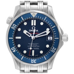 Omega Seamaster Midsize 36mm Co-Axial Steel Mens Watch 2222.80.00 Box Card