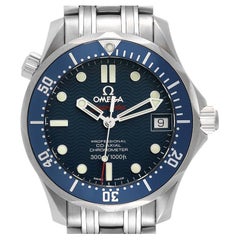 Omega Seamaster Midsize Co-Axial Steel Mens Watch 2222.80.00 Box Card