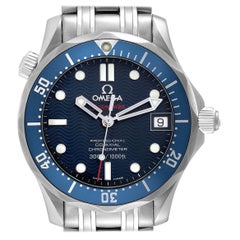 Omega Seamaster Midsize 36mm Co-Axial Steel Mens Watch 2222.80.00 Card