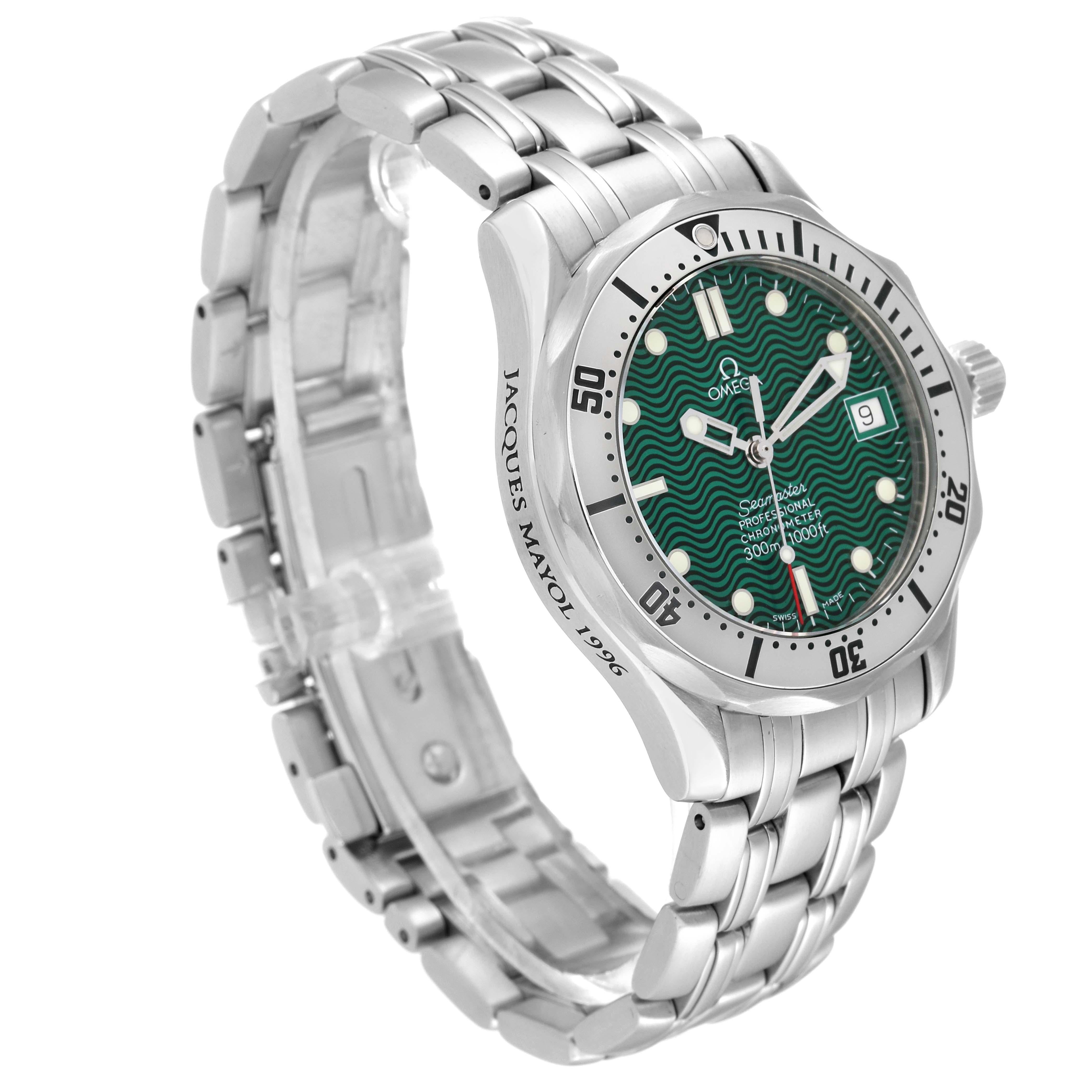 omega uhr grün