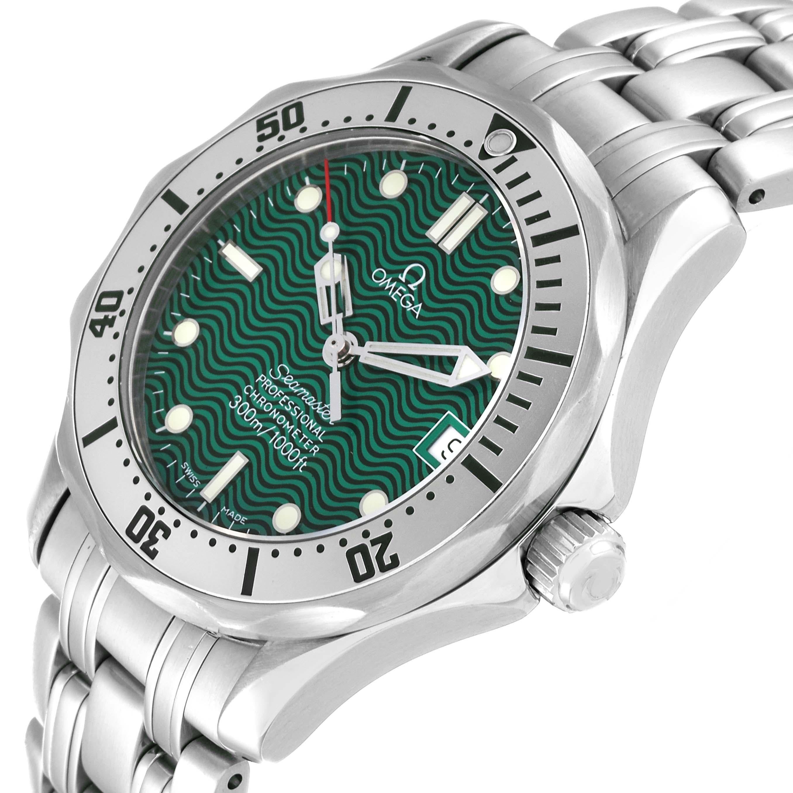 Omega Seamaster Midsize Jacques Mayol LE Stahl Herrenuhr 2553.41.00 Box Card 1