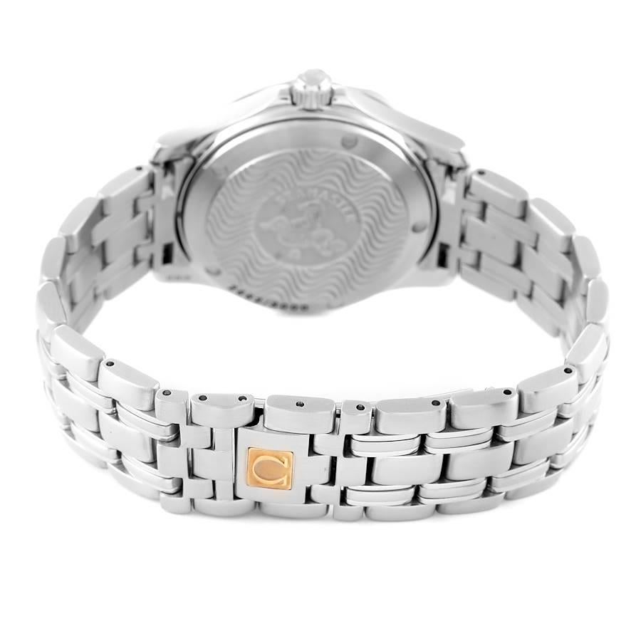Omega Seamaster Midsize Jacques Mayol Herrenuhr in limitierter Auflage 2553.41.00 im Angebot 4