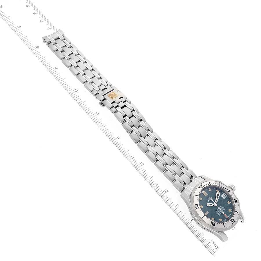 Omega Seamaster Midsize Jacques Mayol Herrenuhr in limitierter Auflage 2553.41.00 im Angebot 5