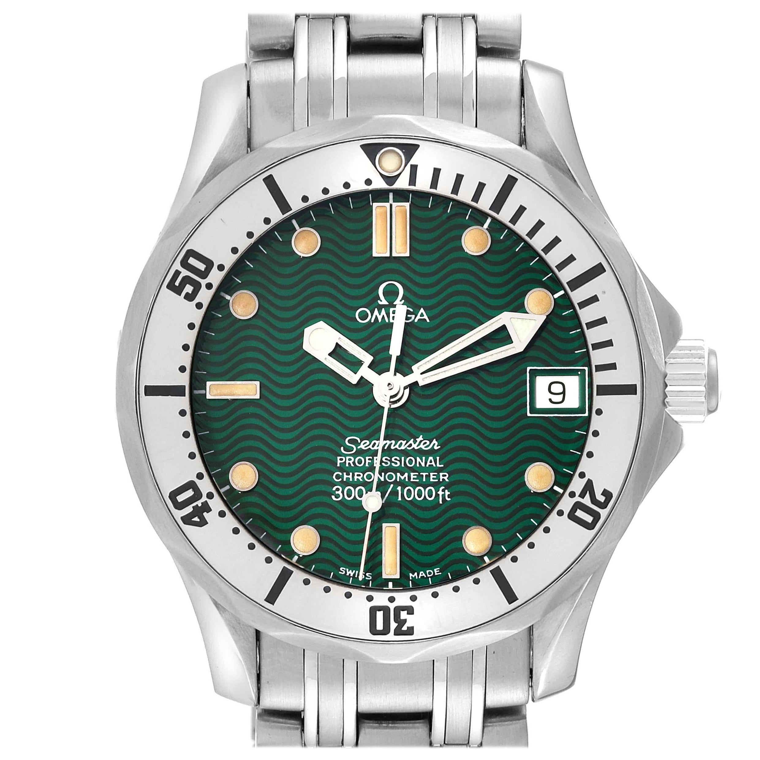 Omega Seamaster Midsize Jacques Mayol Limited Edition Steel Mens Watch