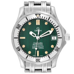 Omega Seamaster Midsize Jacques Mayol Limited Edition Steel Mens Watch