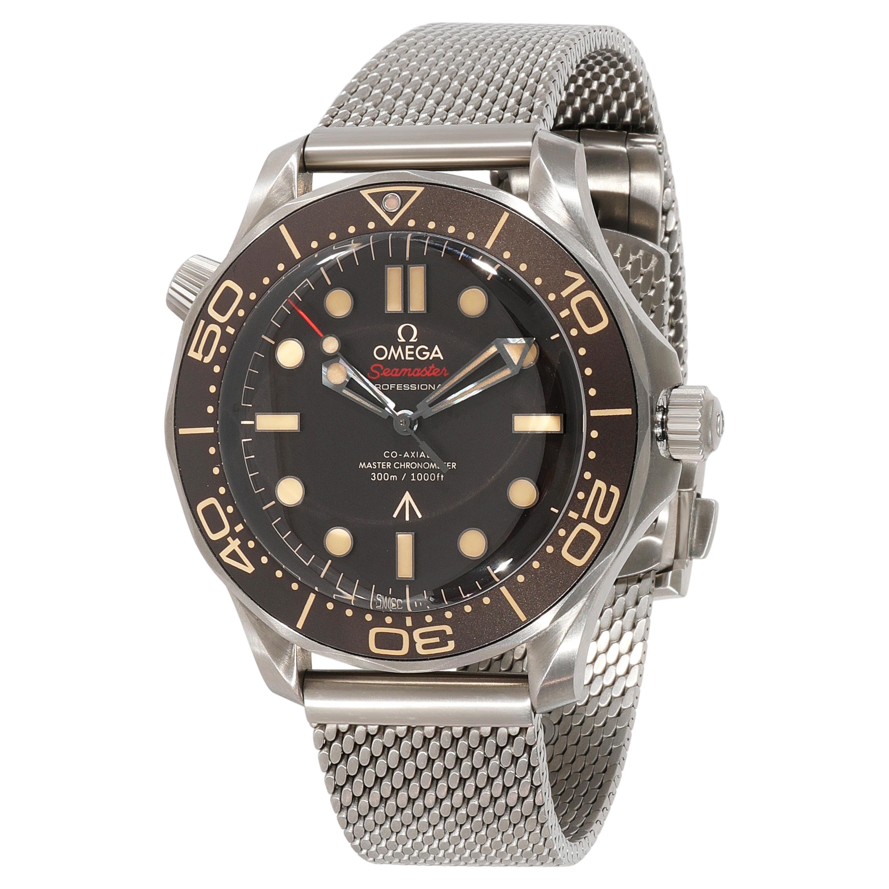 Omega Seamaster "No Time to Die" 210.90.42.20.01.001 Men's Watch in Titanium