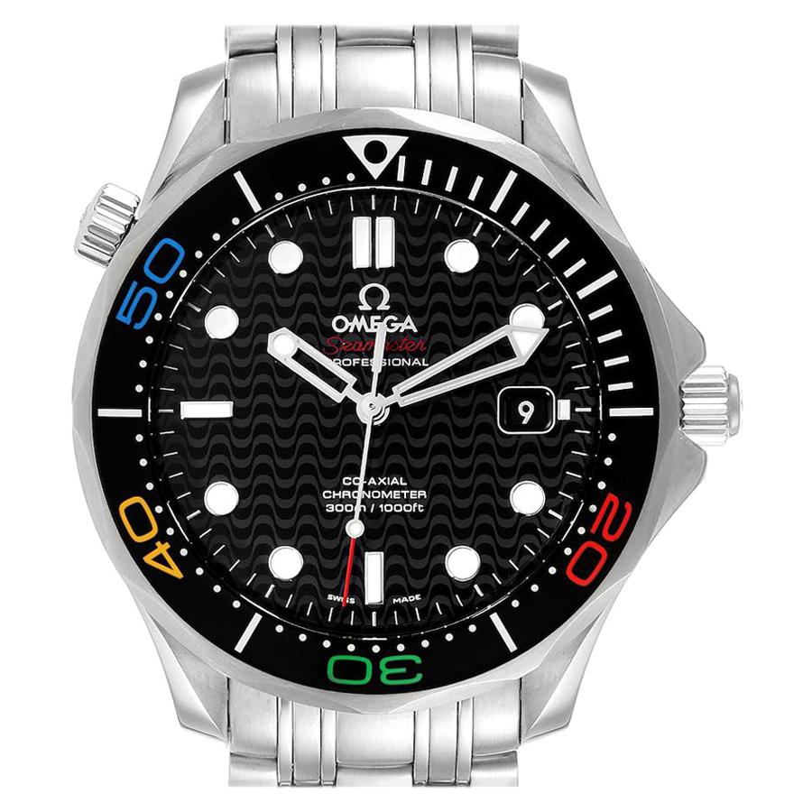 Omega Seamaster Olympic Rio 2016 Limited Watch 522.30.41.20.01.001 Box ...