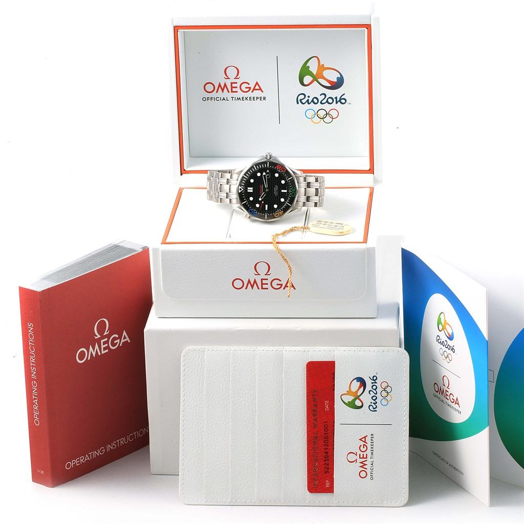 Omega Seamaster Olympic Rio 2016 Limited Watch 522.30.41.20.01.001 For Sale 7