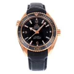 Omega Seamaster Planet Ocean 18 Karat Rose Gold Men's Watch 232.63.46.21.01.001