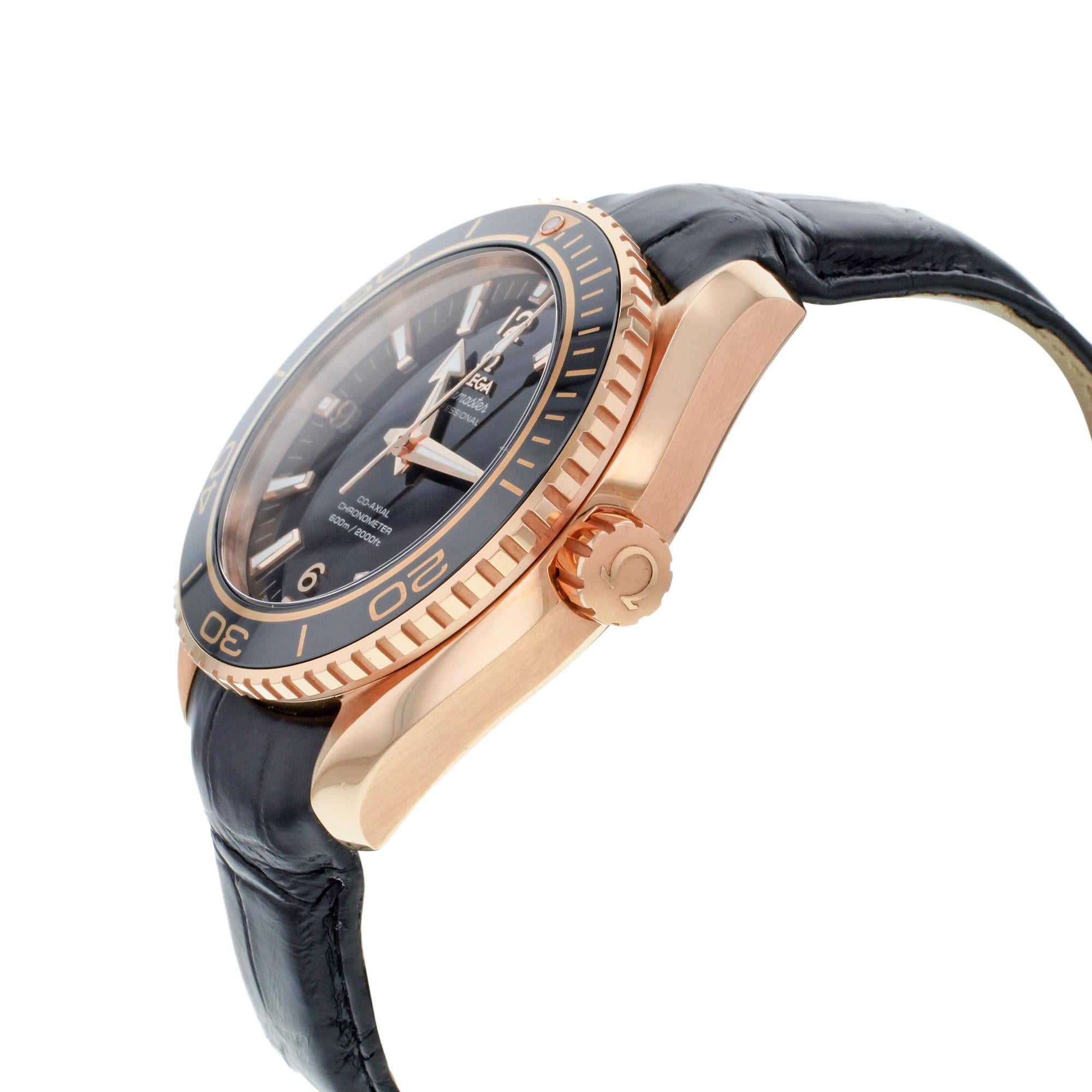 omega seamaster professional rose gold