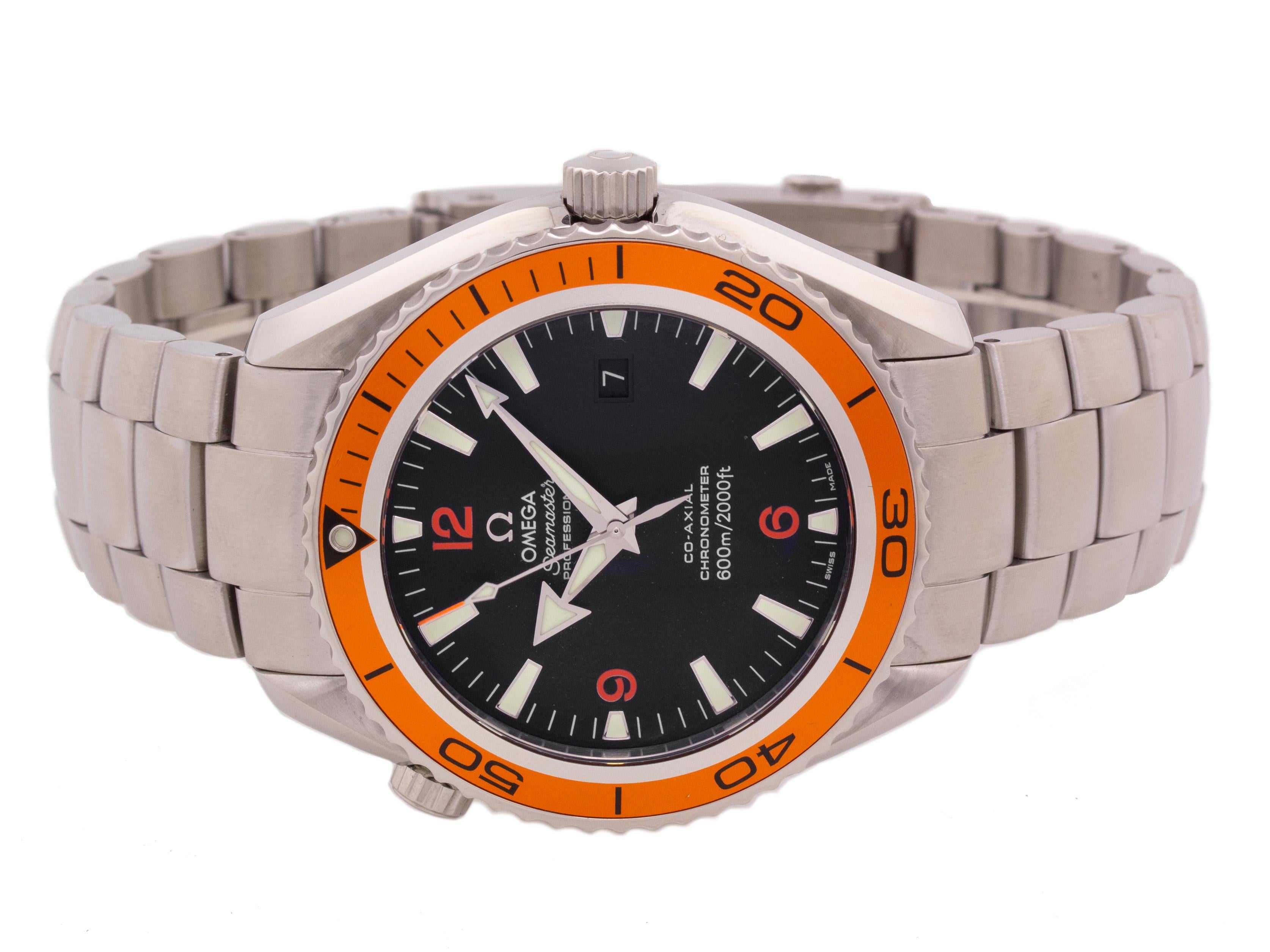 Omega Seamaster Planet Ocean 2209.50.00

Retail Price: $4500.00
Buy It Now: $3250.00

Great condition gently pre-owned watch. This watch was purchased within our store directly from the previous customer. This watch has been fully refinished,