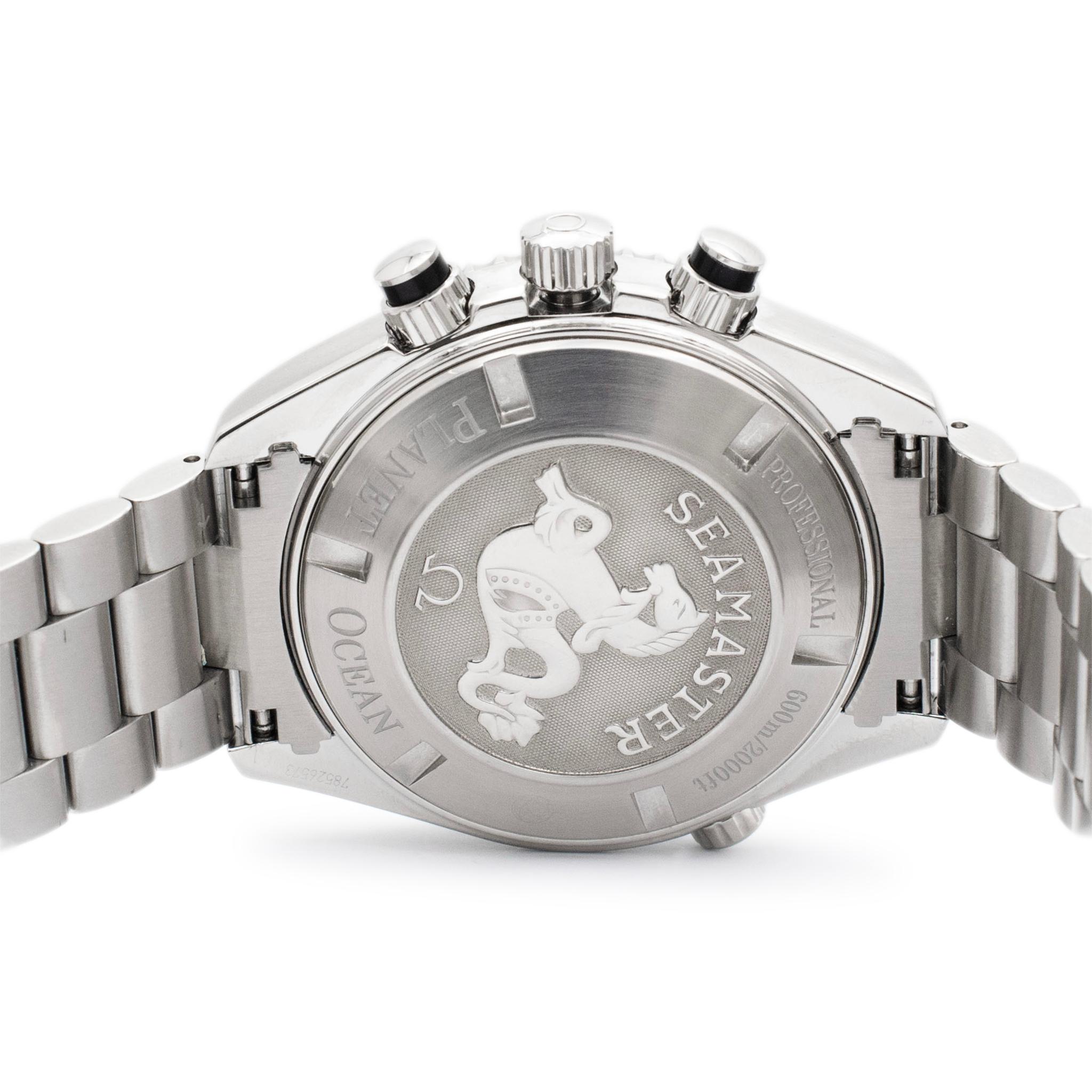 Omega Seamaster Planet Ocean 2210.51.00 45,5 mm Edelstahl Herrenuhr 1