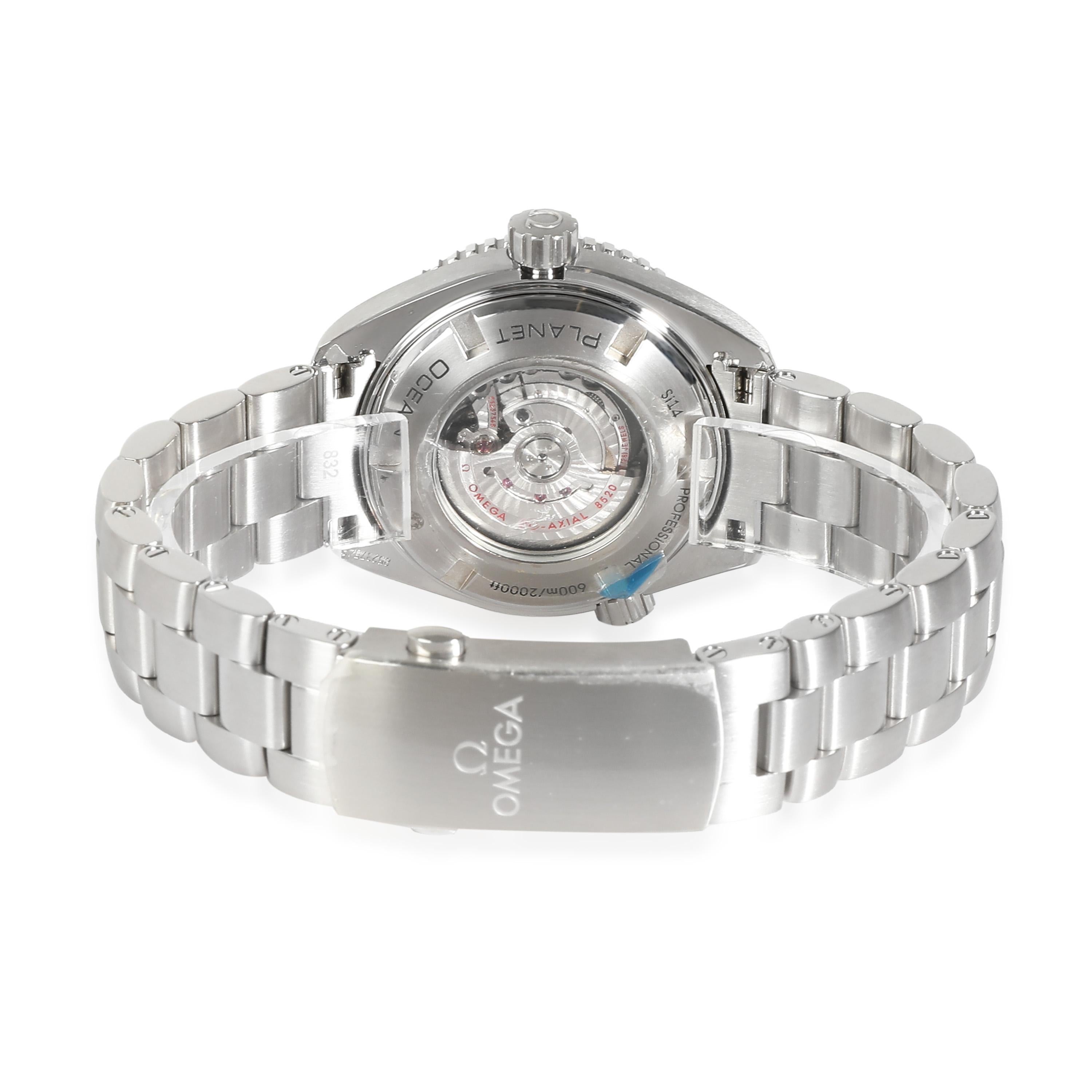 Omega Seamaster Planet Ocean 232.15.38.20.04.001 Unisex Stainless Steel Watch

SKU: 138990

PRIMARY DETAILS
Brand: Omega
Model: Seamaster Planet Ocean
Country of Origin: Switzerland
Movement Type: Mechanical: Automatic/Kinetic
Year Manufactured: